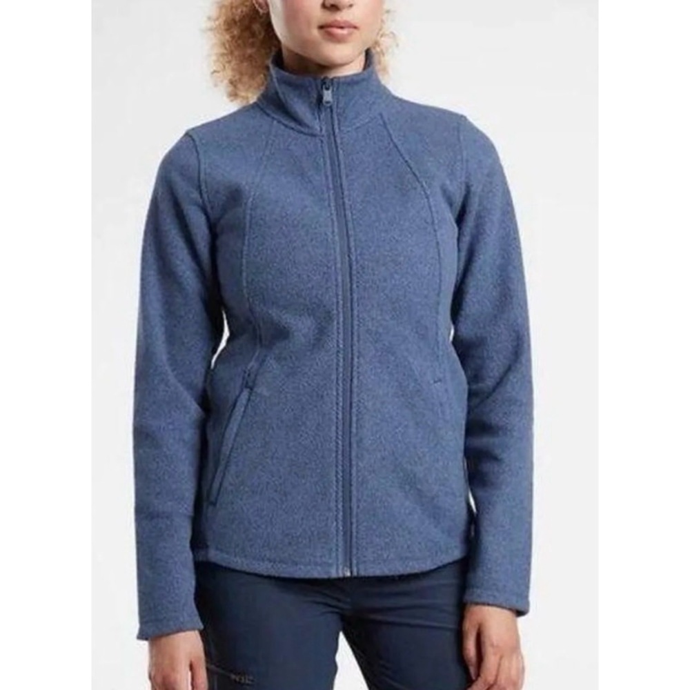 Athleta Women's Blue Stroll Fleece Zip Up Jacket XS